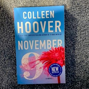 Colleen Hoover’s November 9. Perfect condition, barely even touched.
